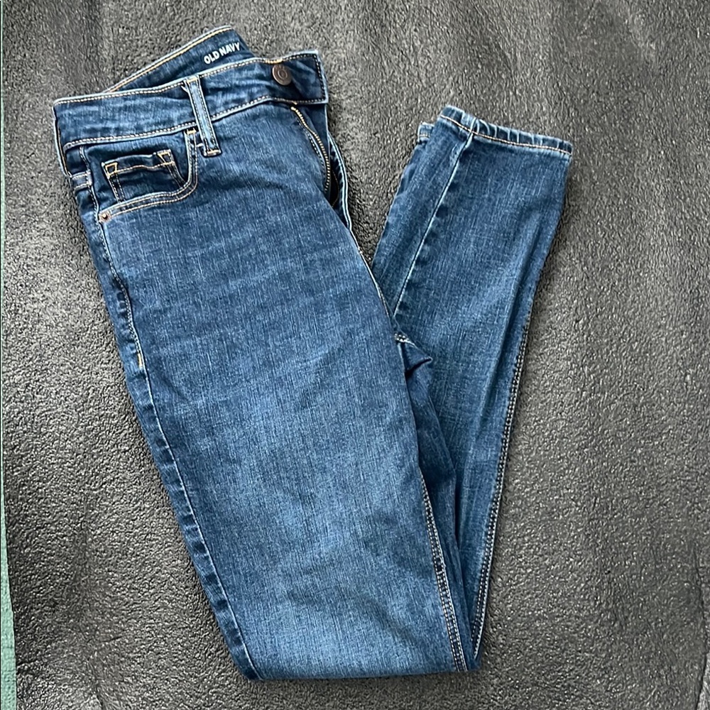 Old Navy Women's Blue Skinny Jeans